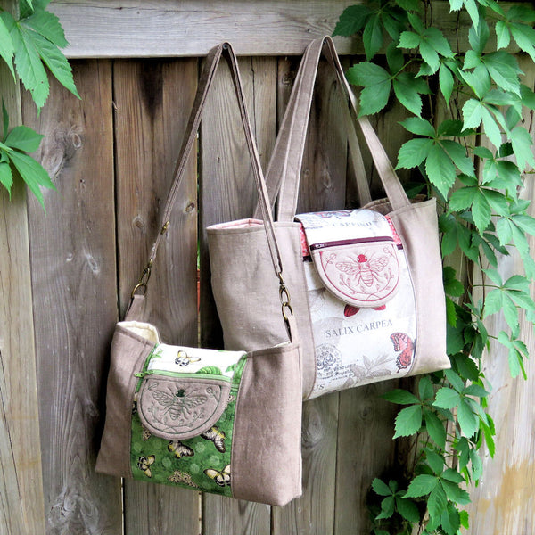 Spring Shopping Bags - StitchSoup