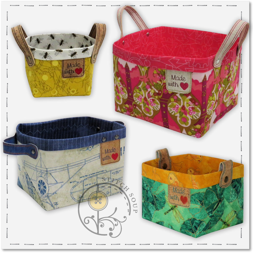 Spring Shopping Bags - StitchSoup